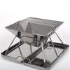 Portable Folding Stainless Steel BBQ Grill