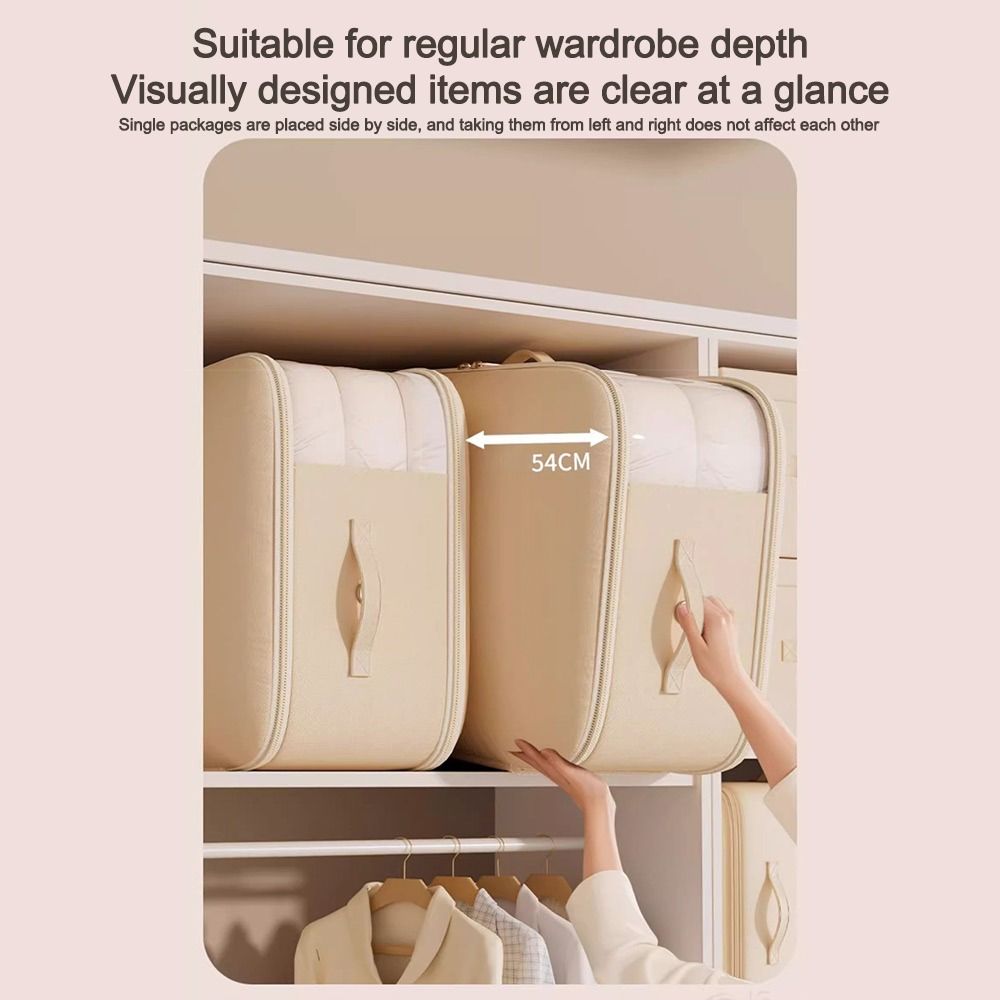 Large Capacity Compression Duvet Storage Bag Home Moving Storage Bag  Duvet Clothes Quilt