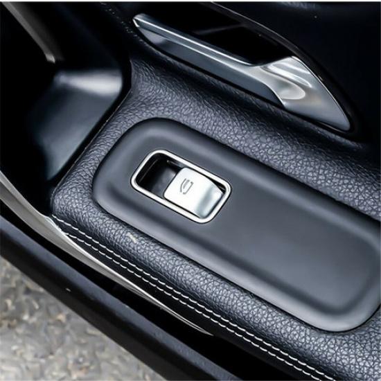 Car Door Window Lift Switch Button Cover For Benz A B GLA GLB W177 W247