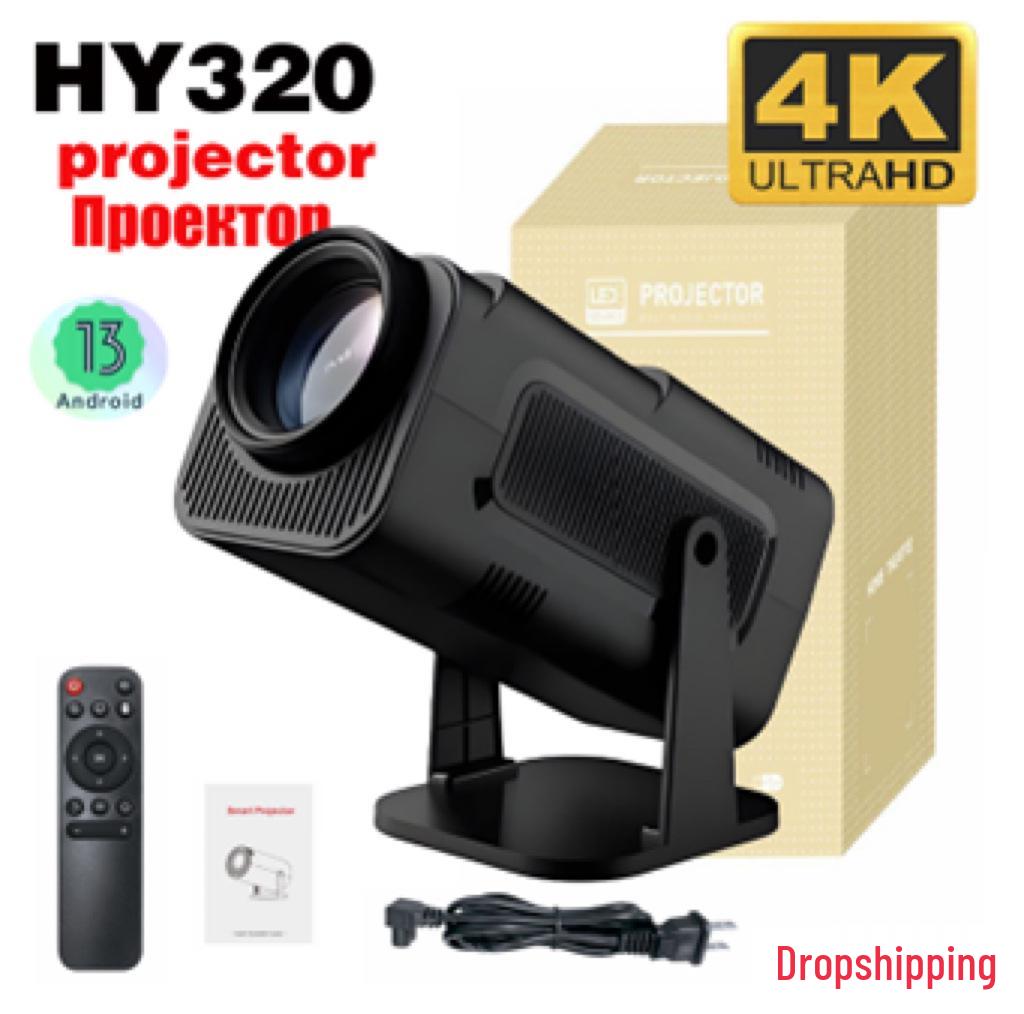 Proiettore Home Theater Android WiFi 4K HD HY320 - Proiettore Portatile 1080p