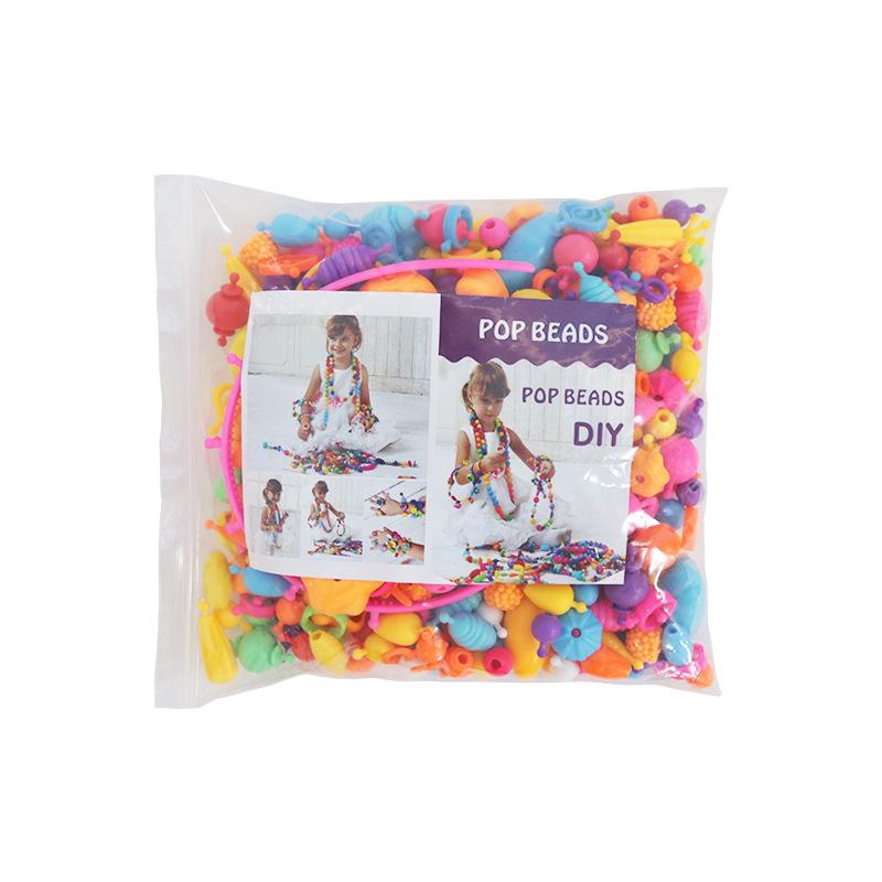 Набор для творчества  Pop Beads  для детей - Соединяющиеся бусины для браслетов и ожерелий