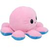 Kids Octopus Plush Toy Cute DoubleSided Flip Squid Stuffed Doll Children Baby Toys(PinkBlue )
