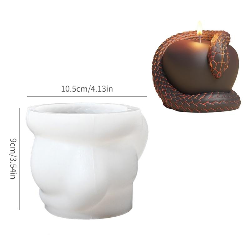 3D Apples Candle Molds DIY Epoxy Resin Molds Silicone Molds Castings Molds Ornament Plasters Molds for Cake Decoration