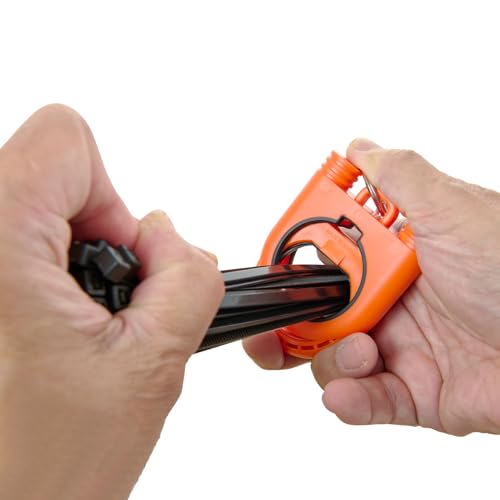 ELPA Cable Tie Holder, Orange, KBH-01(OR)