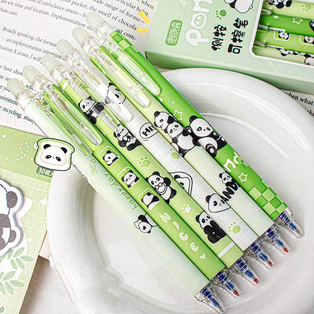 1 Set/6 Bucăți Pix Drăguț Șters Kabipbala Pix cu Gel Apăsare Cadou de Birou Rechizite Școlare Papetărie Kawaii Pix Amuzant