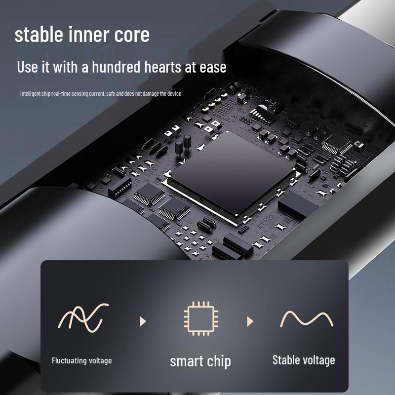 100W Digital Display Type-C Fast Charging Cable, Compatible with Huawei, Honor, Oppo, and Xiaomi (6A)