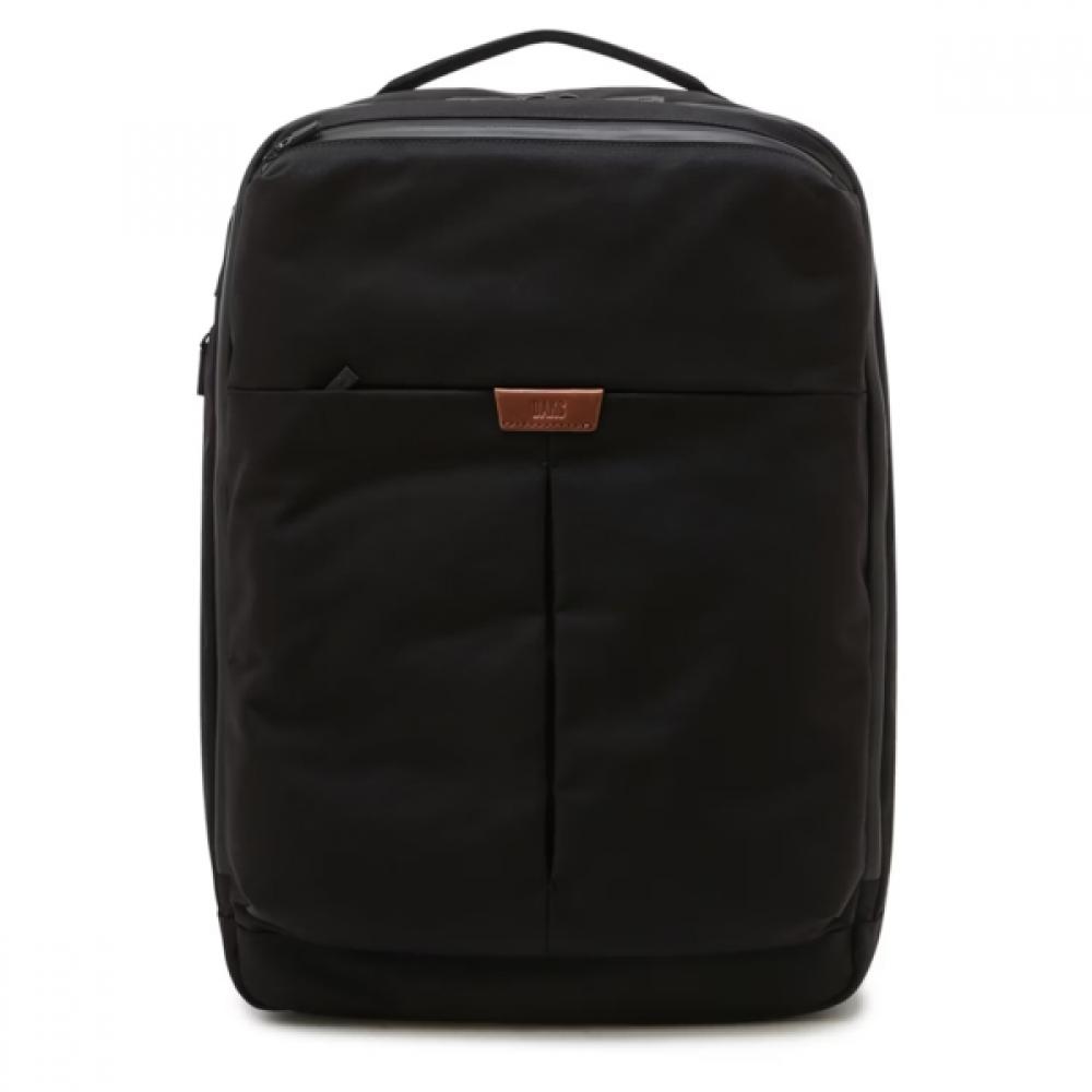 Daks Black Embossed Logo Nylon Backpack Dbba6e773bk