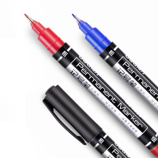 Marker Double Tip Portable 0.5/1mm Marker for Office