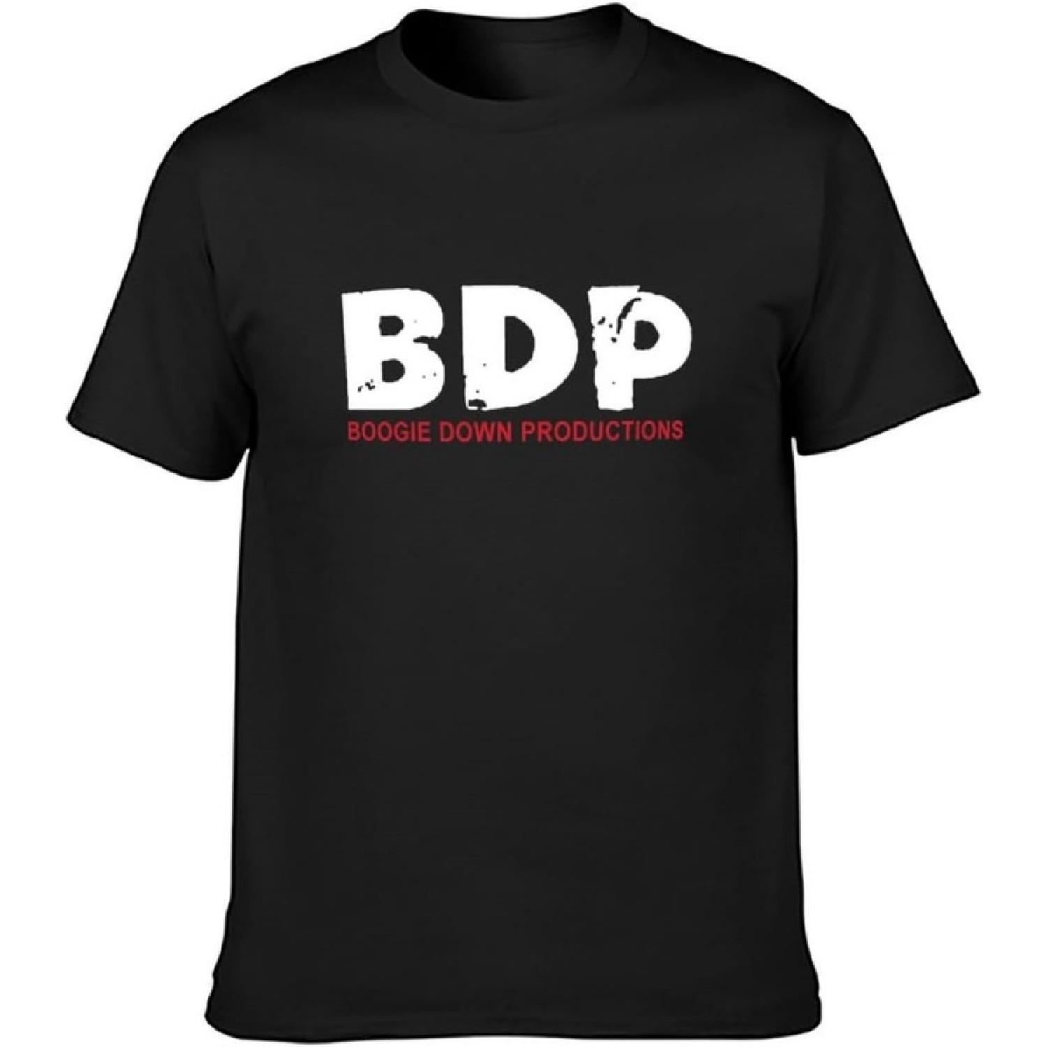 CHEBENJI BDP Boogie Down Productions Rap Hip Hop Men s T-Shirt Unisex Black Tee Clothing S