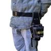 Multi Pocket Tool Waist Pack Large Capacity Wear-resistant Toolkit Electrician Ergonomic Design Holds Tools Securely