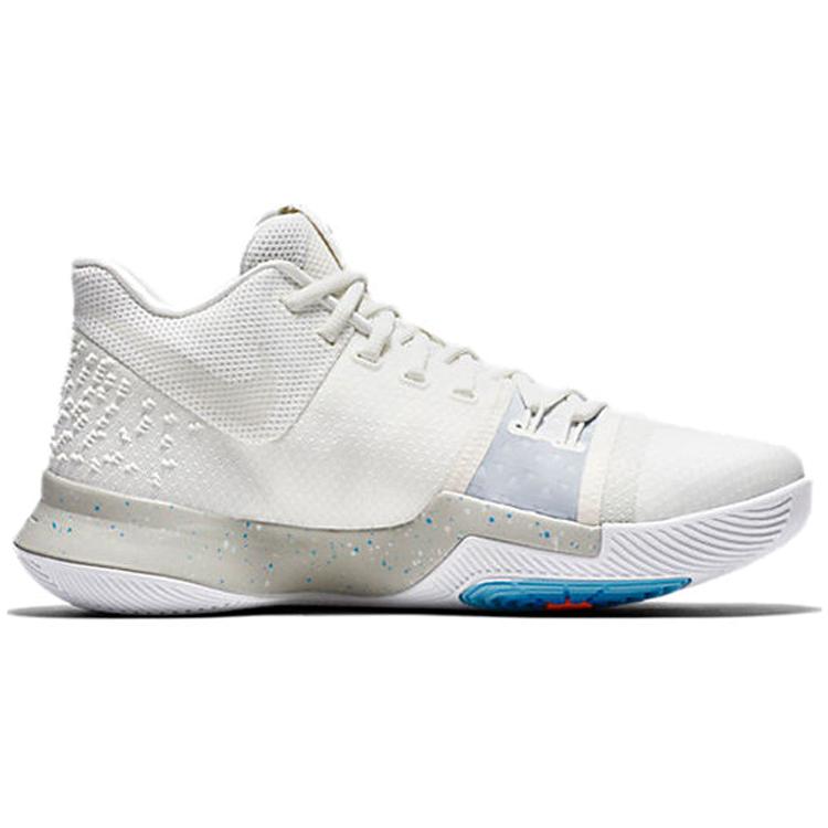Nike Kyrie 3 EP Summer Pack (Unisex) White / White Basketball Shoes 852396 101