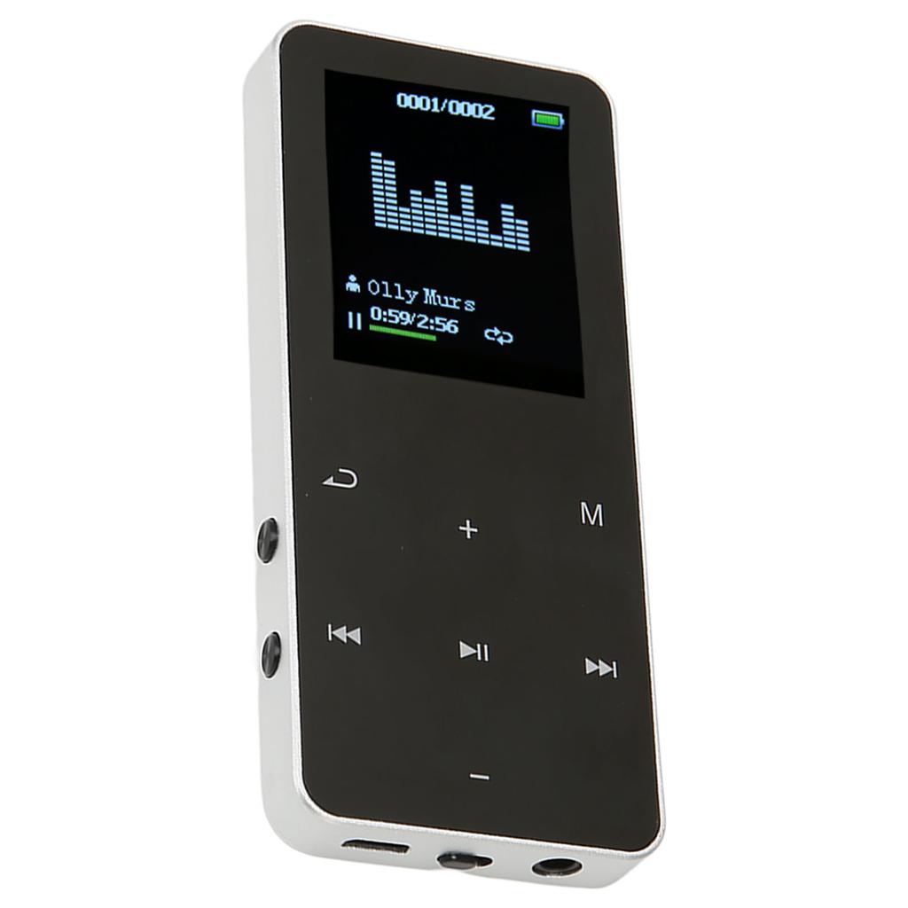 MP3-Player 8G Bluetooth 4.2 1,8 Zoll Bildschirm Rauschunterdrückung Verlustfrei Tragbarer MP4-Player