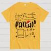 Christmas Math Fa La La Cotton Summer Casual Cool Loose T-Shirt
