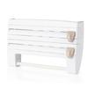 Wall Mounted Kitchen Tissue Holder Sauce Bottle Holder 4-in-1 Plastic Packaging Cutting Rack Storage Rack