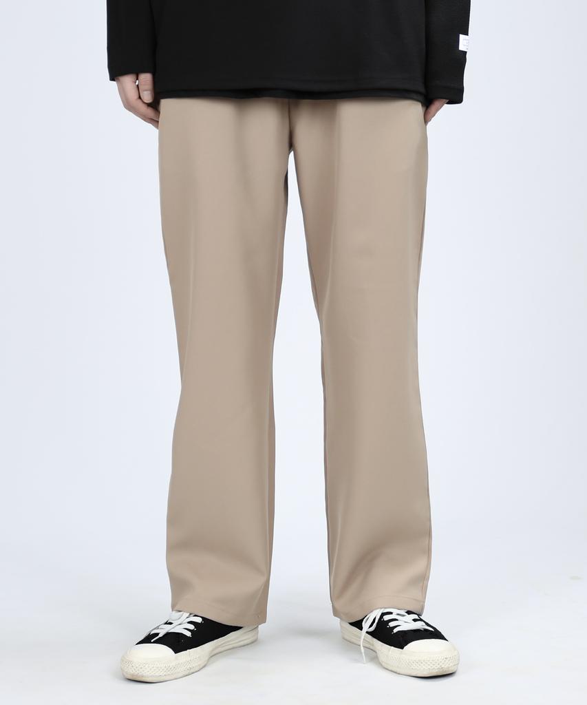 VERYVAIN Lgt Wide Slacks (Beige)