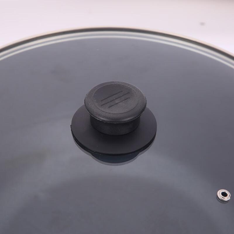 ZISIZ Aluminum Alloy Double-Handle Wok