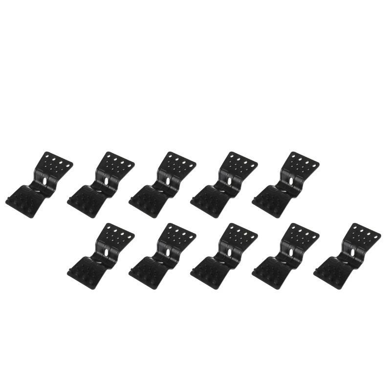 5~80 Pcs Black Butterfly Type Sunshade Net Clips Windproof Net Hook Agriculture Shadow Film Fix Clamp Outdoor Tent Hang Tongs