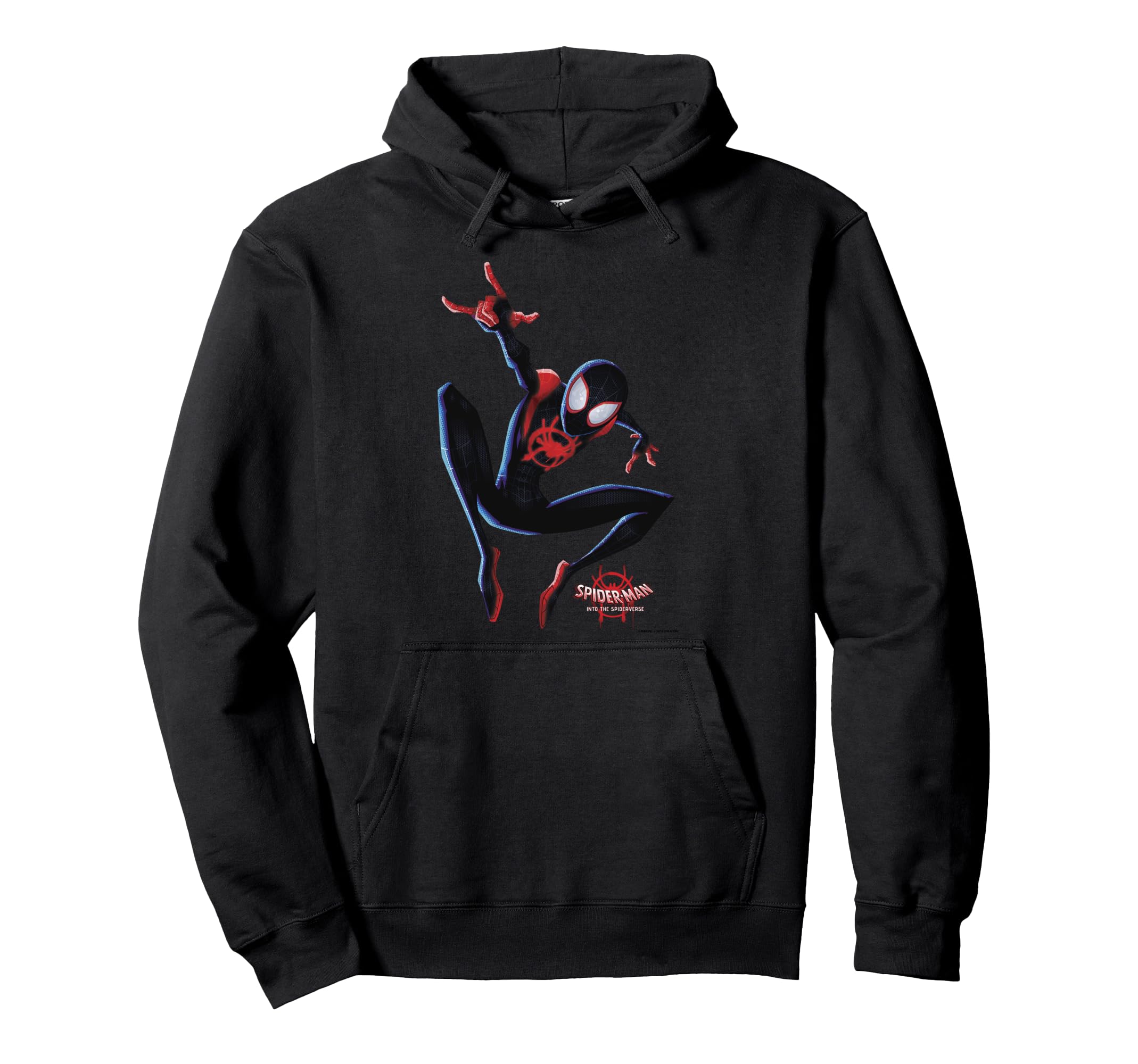 

Marvel Spider-Man: Into the Spider-Verse Miles Morales Graphic Hoodie