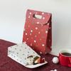 3Pcs Portable S/M/L Xmas Gift Box Flip Cover Paper Wrapping Paper Bag Candy Pack Bag Party