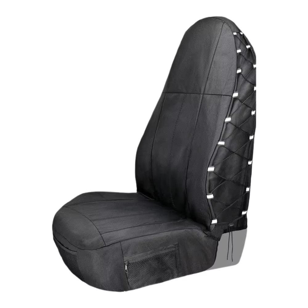 

Anti-scratch Car Front Seat Cover Oxford Cloth Car Seat Cushion Universal Auto Seat Protector Auto 420 D чёрный