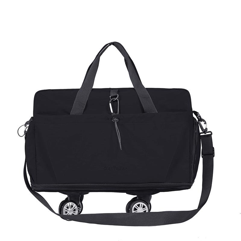 Handbag Large-capacity Short-distance Travel Bag Female Travel Pending Delivery Storage Duffel Bag Sports with Wheels Fitness Bag Male