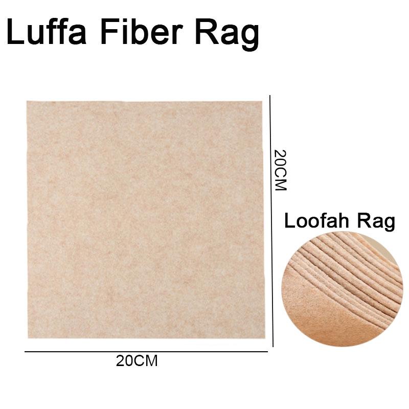 Loofah Dishcloth Super Absorbent Dishwashing Kitchen Towel Natural Plant Fiber Magic Cleaning Cloth Home Reusable Cleaning Rags