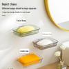 Wall-Mounted Punch-Free Soap Dish with Suction Cup - Bathroom Storage Rack