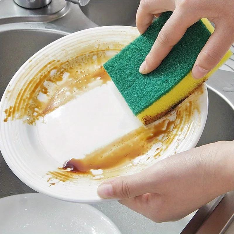 10/20 Most dishwashing sponge wipe cleaning brush kitchen dishwashing basin and tableware household stain removal