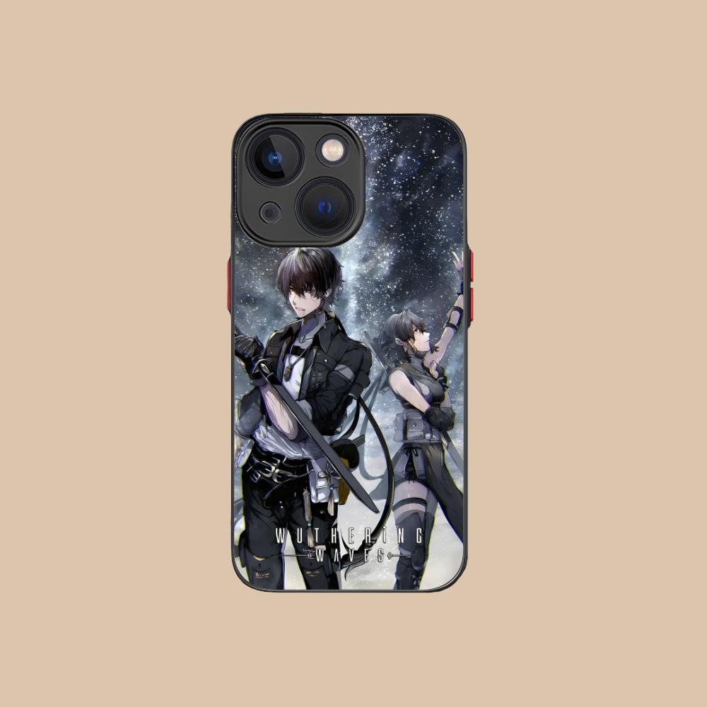 

Wuthering Waves Rover Silicone Mobile Phone Case for iPhone 17 16 15 14 13 12 11 X XR XS Air Pro Max Plus Mini Colorful Cover iPhone XS Max