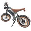 Elektrofahrrad DYU M20 1000W Motor 20" Fat Tire Vollgefedert Erwachsenen E-Bike 48V 18.2AH Doppelte Hydraulikbremse Shimano 7-Gang