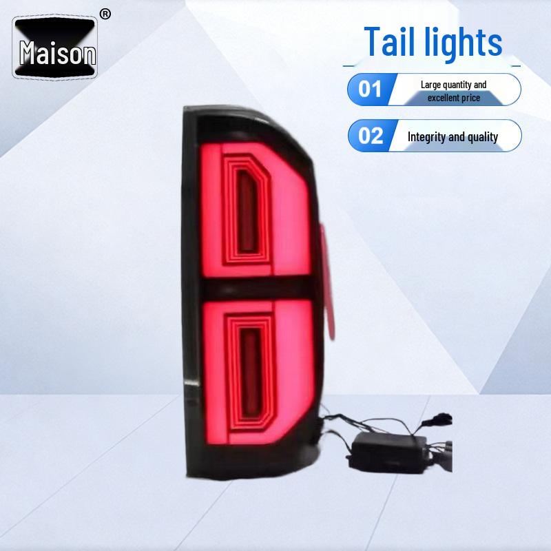 

Upgraded LED Tail Light Assembly for 2014-2021 Tundra with Daytime Running Lights. 14-21 Tundra Modified Tail Light (Fangcheng Style)