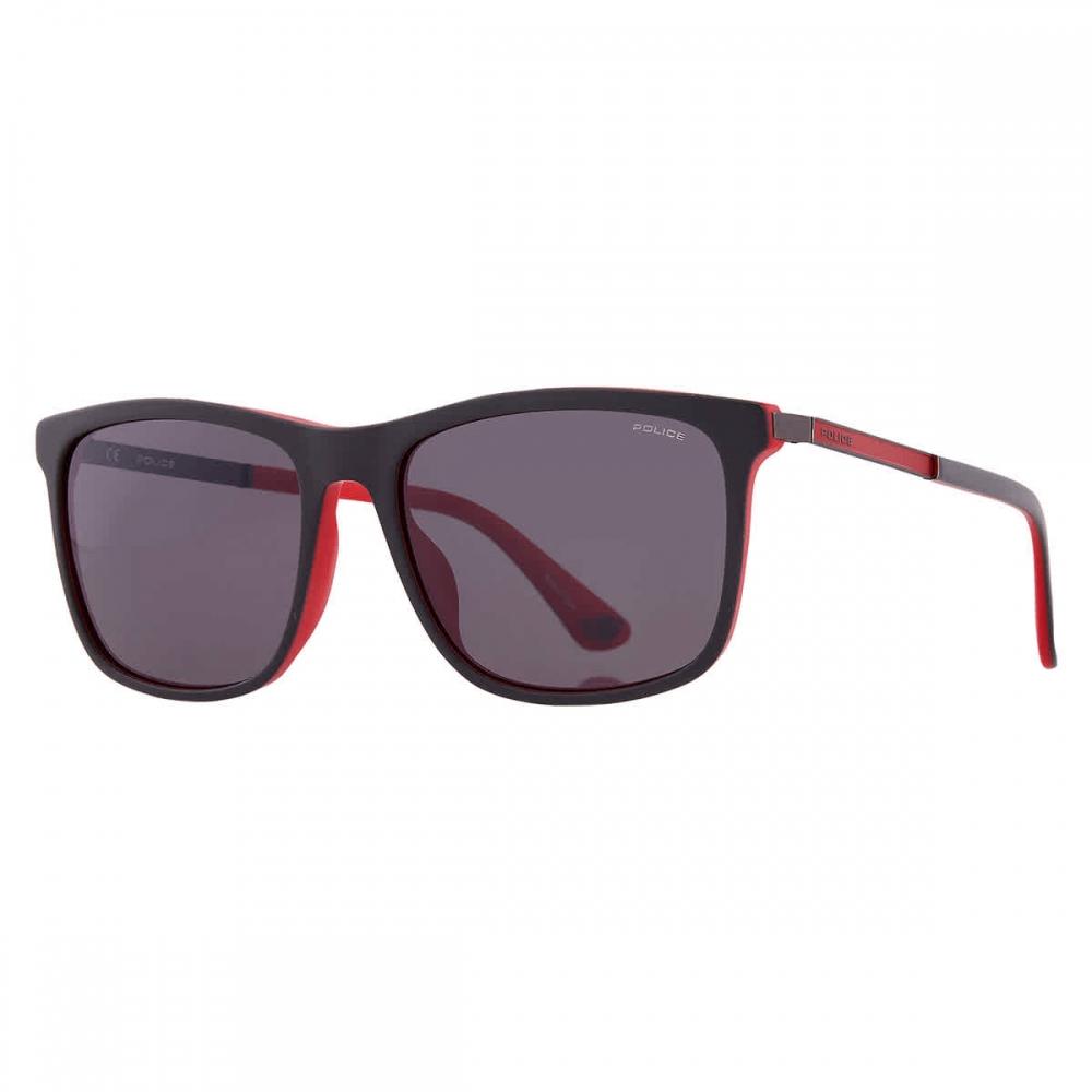 Police Grey Square Men S SunglaSSeS Spla56 1bux 56 Multi