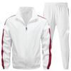 Men's Reflective Logo Two-Piece Casual Running Sportswear - Customizable for Couples
