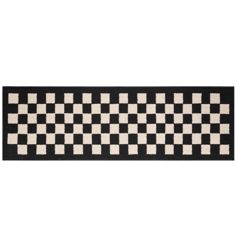 Kitchen Floor Mat Household Long Strip Absorbent Oil Absorbent Non-slip Foot Mat Machine Washable Dirt Resistant Carpet Woven Mat