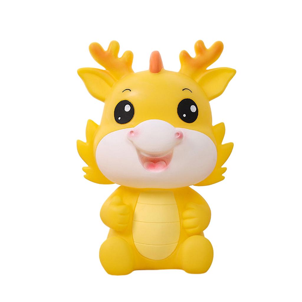 Stylish Dragon Piggy Banks Save Money Organization Box Household Decor for School Office Bedroom Dormitory Container