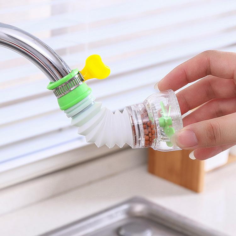 Neuer Wasserhahnfilter, spritzwassergeschützter Abfluss, robust, nützlich, Waschbecken, Wasserhahn, Düsenfilter, Küchenzubehör