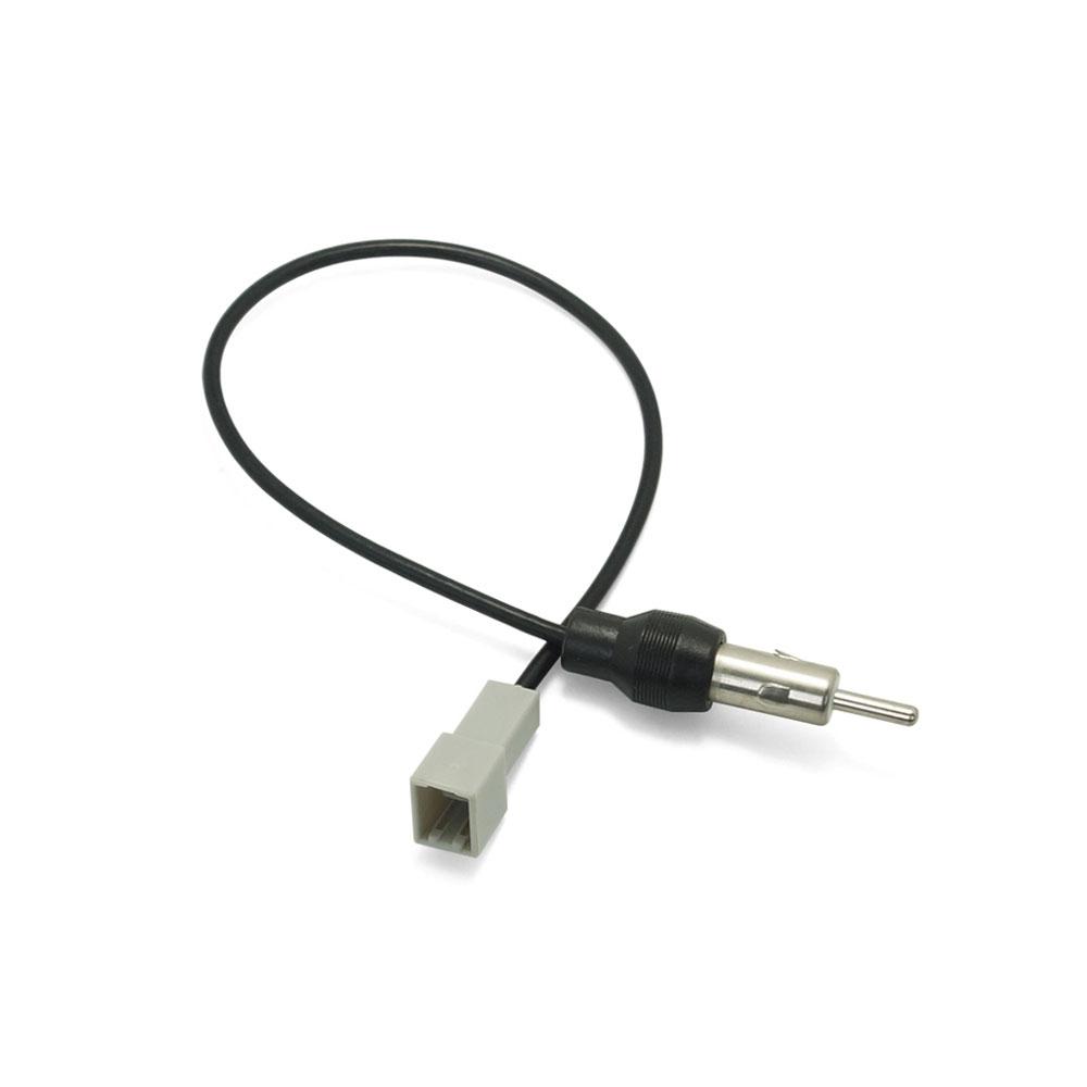 

Автомобильный аудио стерео антенный адаптер Женский радиодетали Автомобильный антенный штекер Радио конвертер Кабель для Hyundai 2009-2011 для Kia KI-11 чёрный