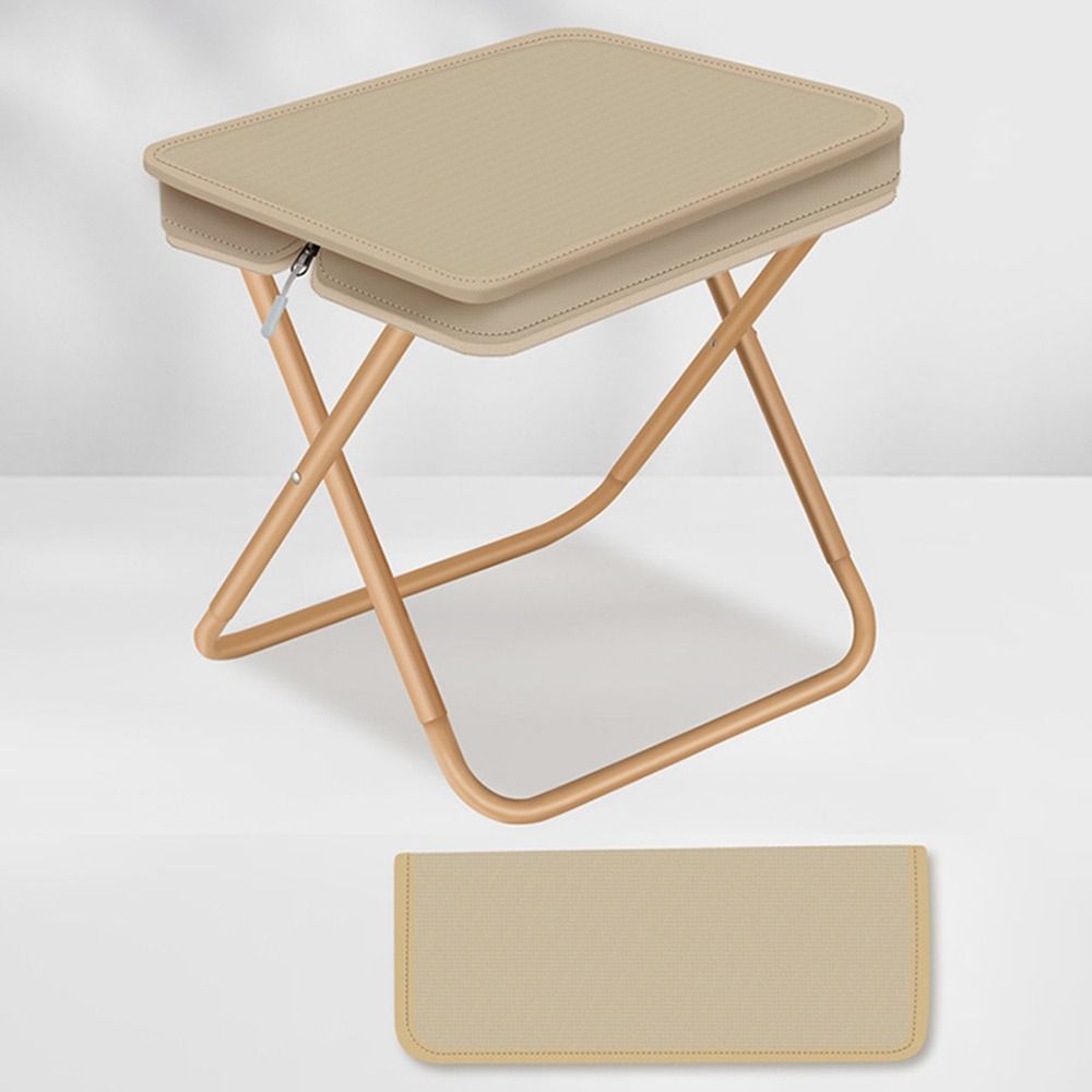 Wear-resistant Pencil Case Stool Water-proof Camping Stool Compact Folding Chair Hiking