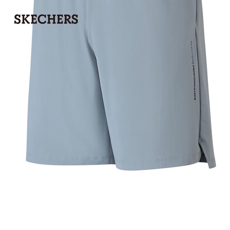 Skechers Men's P226M023 Moisture-Wicking Quick-Dry Knit Shorts