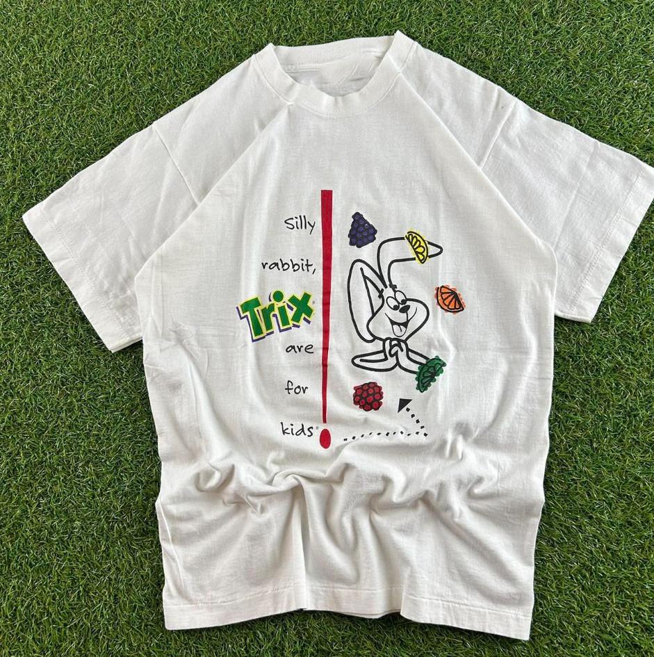 

Vintage 80s Trix Rabbit Cereal Promo T-shirt size S-4XL 3XL