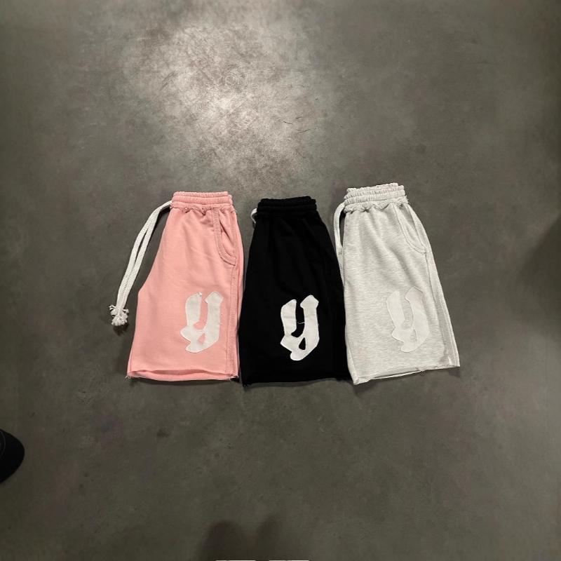 European and American street Y2K hip-hop street casual wide leg shorts