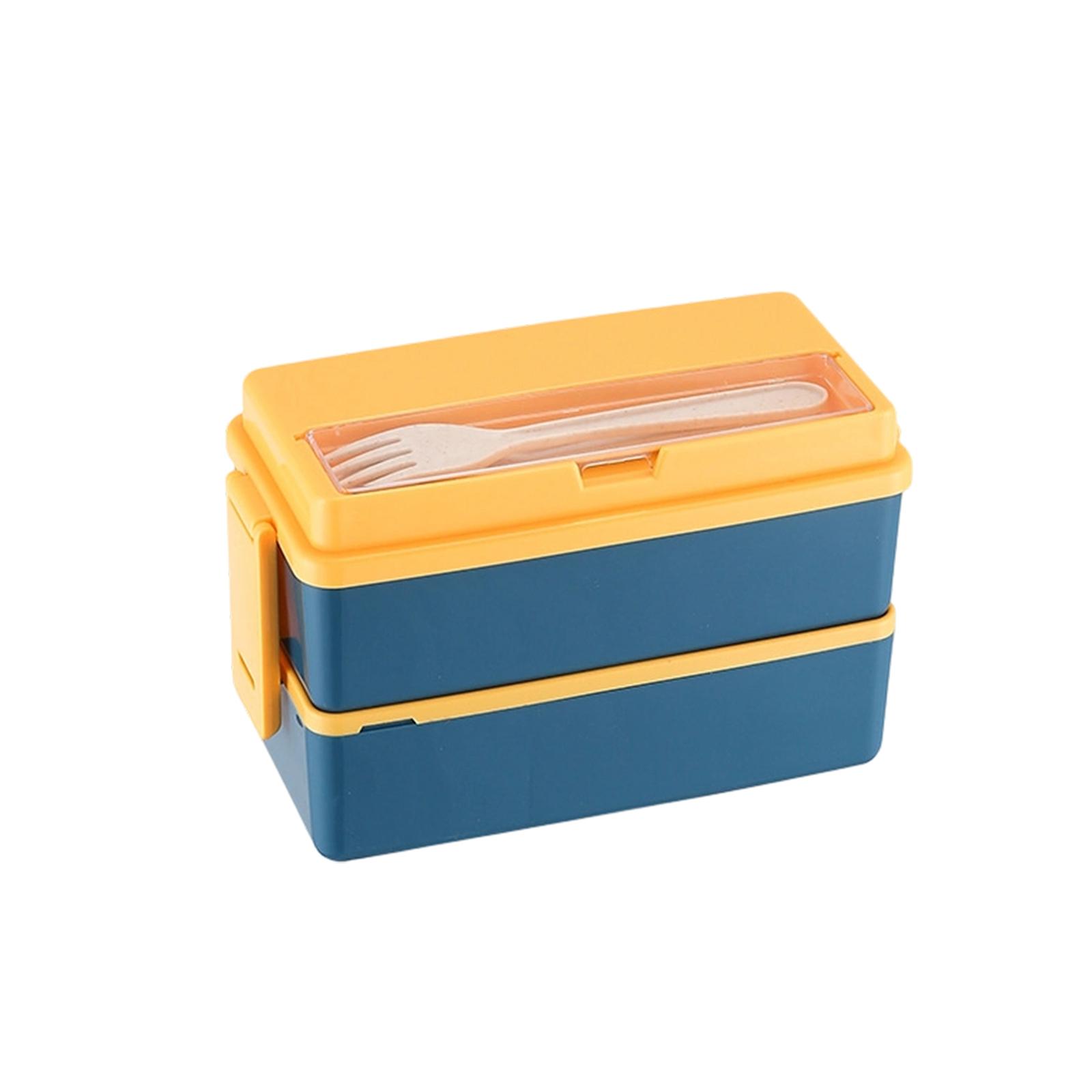 

Bento Box Adult,Lunch Containers For Adults,Leakproof Stackable Bento Lunch Box Meal Prep For Dining Out, Work, Picnic,Travel One Size