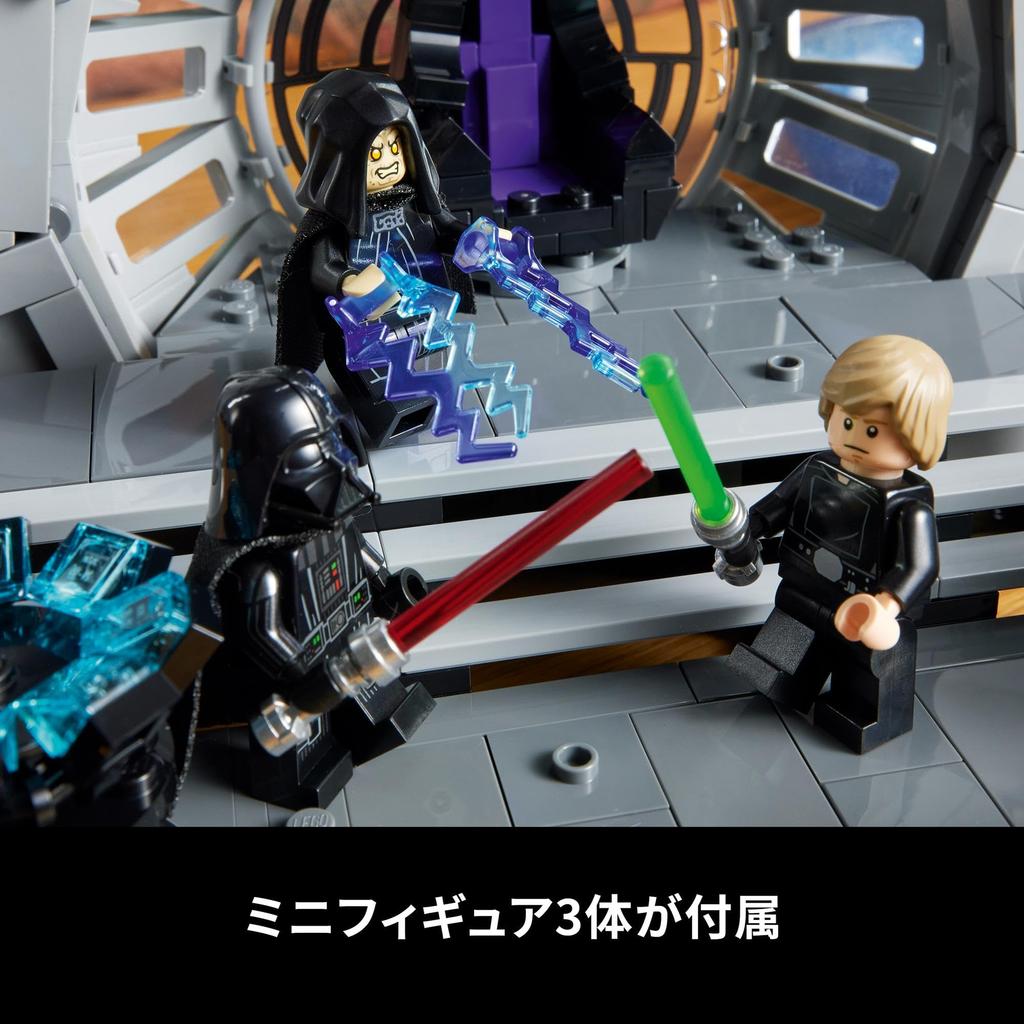 LEGO Star Wars Emperor's Throne Room Diorama Toy Block Men Women Space 75352