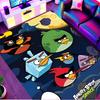 Angry Birds Print Rug, Washable Floor Carpet, For Entryway Dorm Laundry Room Office Study, Home Decor Birthday Christmas Gift