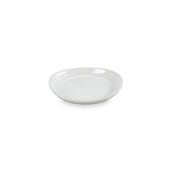 Le Creuset Plate Flora 19 Cm White Luster Heat Resistant Cold Microwave Oven Compatible Baking Dish