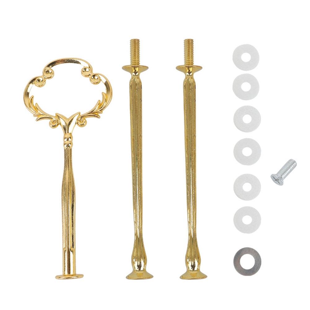 1pcs Cake Plate Stand European Style Silver Detachable
