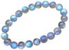 [hinryo] g3-218X 30% Off This Month Labradorite 7.5mm-8mm AAAA Bracelet, 16cm Inner Diameter, with Pouch. Natural Stone, Power Stone.