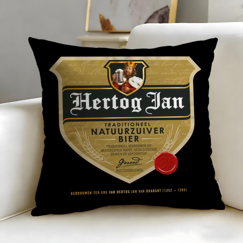 Stylish Hhertog JANSable Cushion Cover Soft EasyWash Pillow Case Versatile for Couch Bed Travel and Office