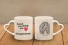 Schapendoes, Dutch Sheepdog, Nederlandse Schapendoes - Cup with a Dog, Adorable Cup with a Heart-shaped Handle, Universal Gift from the Art-Dog Brand