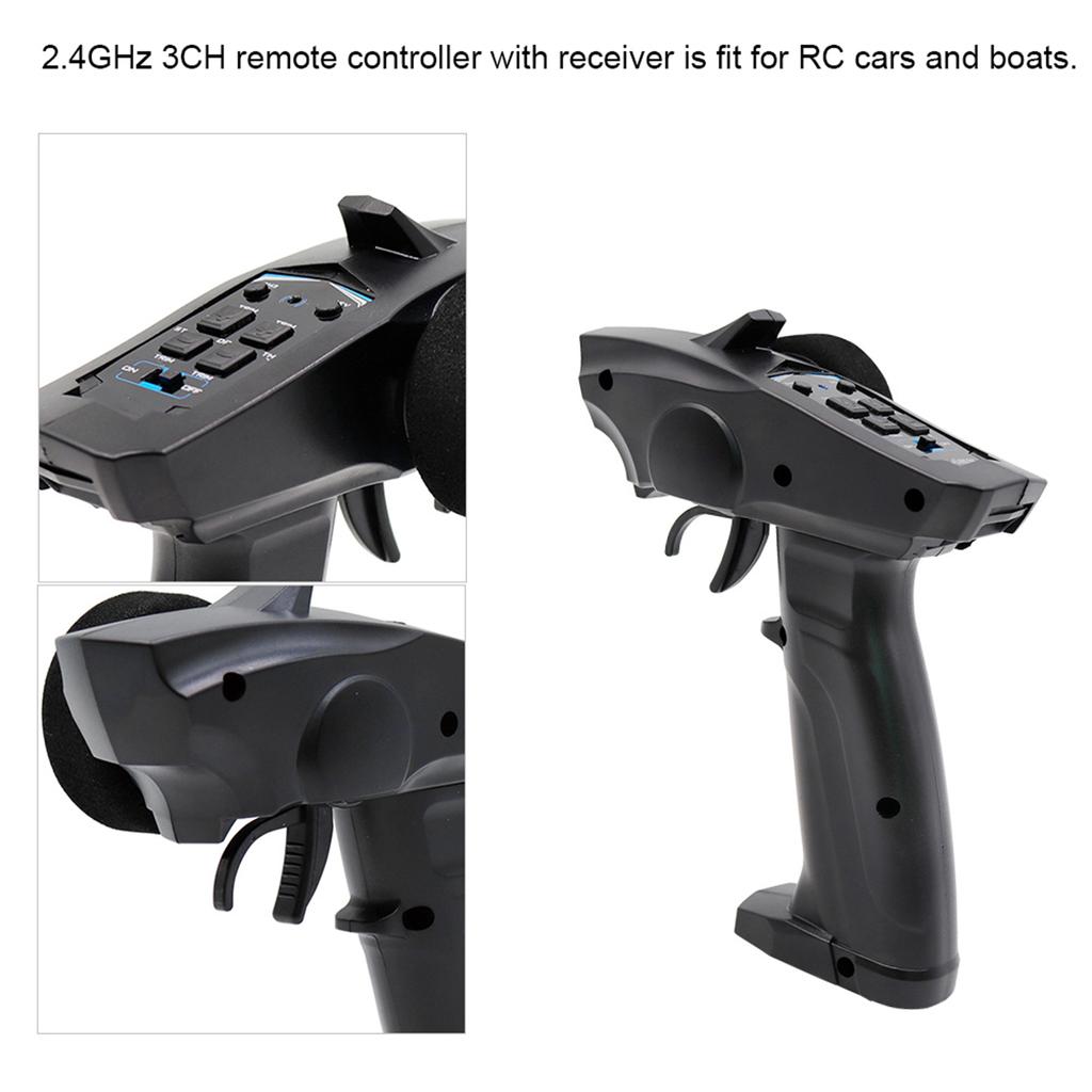 RC transmitter, racing 2.4 GHz 4 channels radio remote control transmitter 91803GVT